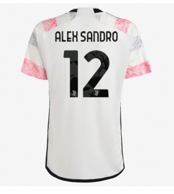 Juventus Alex Sandro #12 Bortatröja 2023-24 Kortärmad